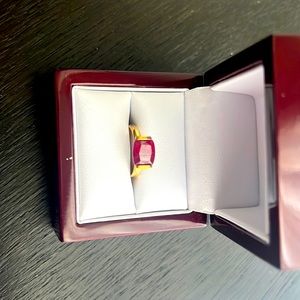 Natural Vietnamese Ruby Ring